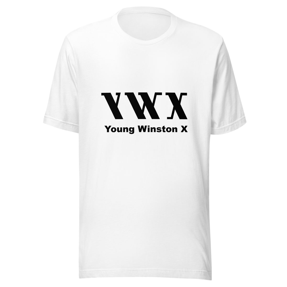【HOCKEY】 WINGS TEE WHITE YWX Skate - White Tee Model 4 – Young Winston