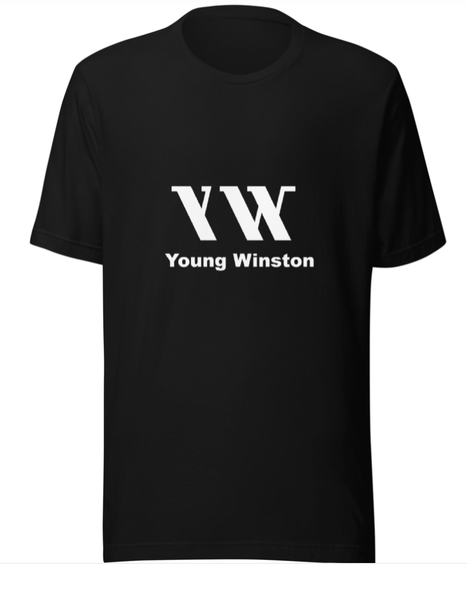 Young Winston - Black Tee 2