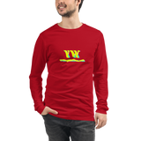 YoungWinston.com "Limes" Long Sleeve - Maroon Red