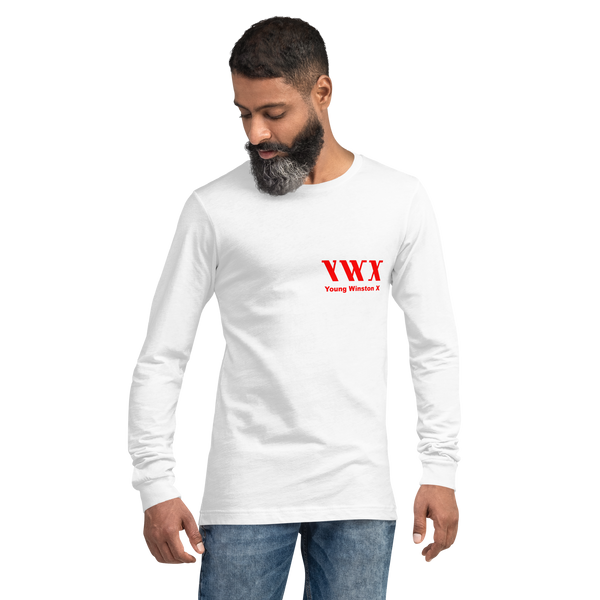 YWX Skate Long Sleeve - White Model 2