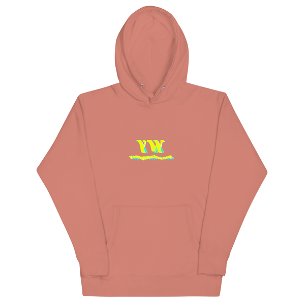 YoungWinston.com "Limes" Hoodie - Dusty Rose Love