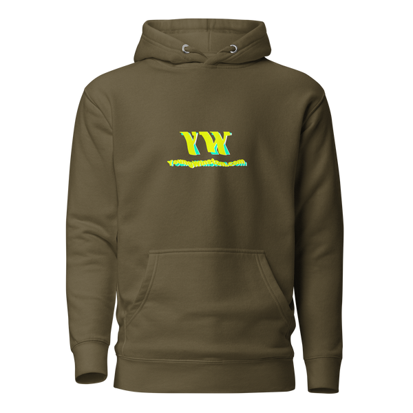 YoungWinston.com "Limes" Hoodie - Darker Green Lovely