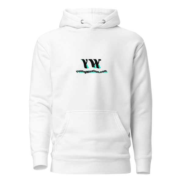 YoungWinston.com "Sketch 2" Hoodie - White