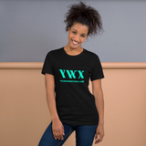 YWX Skate - Black Tee w Lime