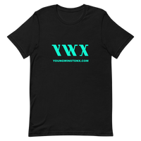 YWX Skate - Black Tee w Lime