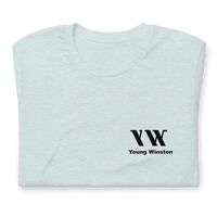 Young Winston -Heather Ice Blue Tee