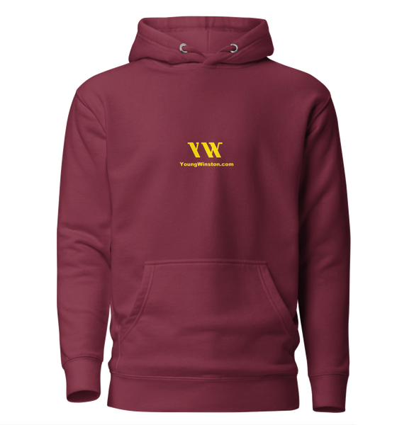 NEW-Young Winston Hoodie (Maroon)